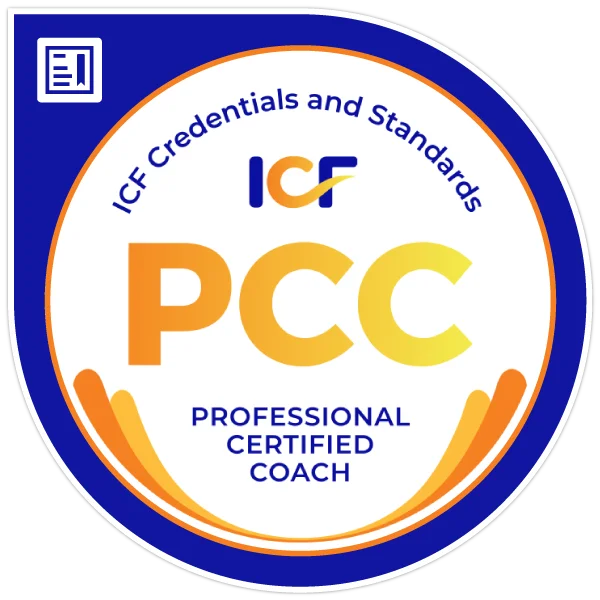 Professional Certified Coach (PCC) - ICF badge